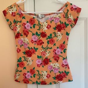 Floral Summer Top
